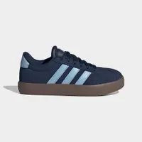 Încălțăminte din piele ADIDAS VL COURT, albastru, copii
