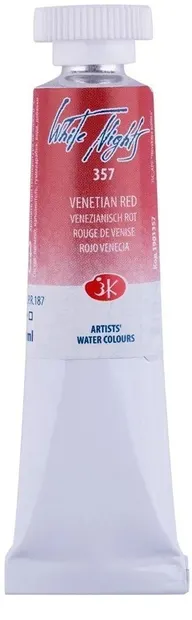 Vopsea de acuarelă Nevskaya Palitra Leningrad Nopți albe - 357, Roșu venețian, 10 ml