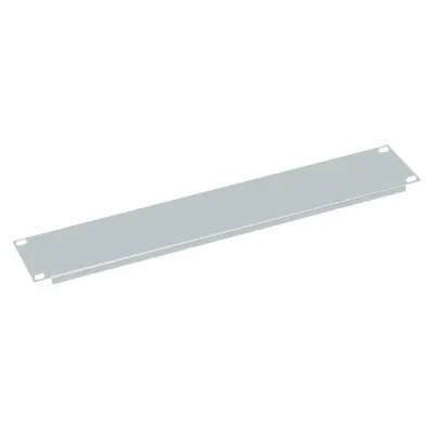 Panou masca metalic 19" 2U RAL7035 Gri deschis, Value 26.99.0296