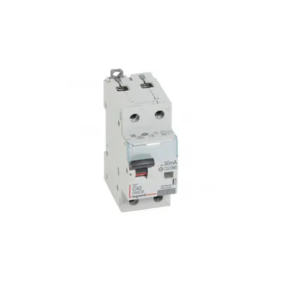 Siguranta automata cu protectie diferentiala 6000 -10 kA -1P+N-230 V~ -40 A -30 mA -Hpi type -N right hand