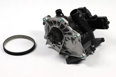 Pompa Apa (cu Termostat) Audi A1, A3, A4, A4 Allroad, A5, A6, A7, A8, Q2, Q3, Q5, Q7, Tt; Porsche Macan; Seat Alhambra, Ateca, Ibiza Iv, Leon, Leon Sc, Leon St; Skoda Karoq, Kodiaq 1.8-3.0h Dupa 2007