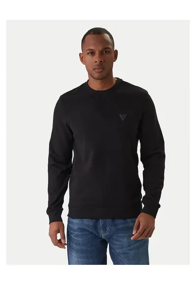 Hanorac barbati negru - model simplu