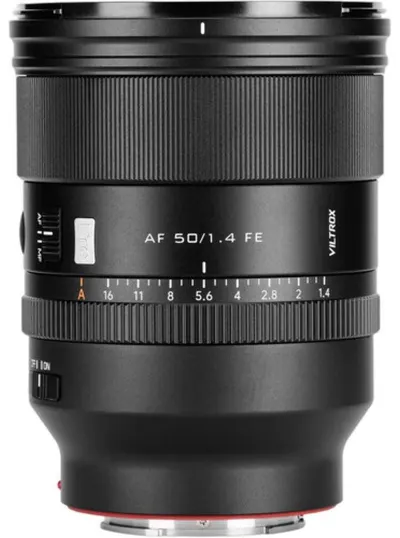 Obiectiv Viltrox – AF, 50mm, f/1.4 FE, Sony E