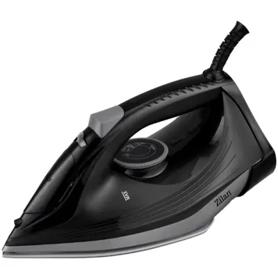 Fier de Calcat, Putere 2600W, Talpa Ceramica, Negru
