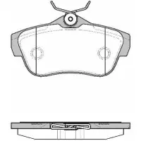 Set placute frana, frana disc ROADHOUSE 21299.00