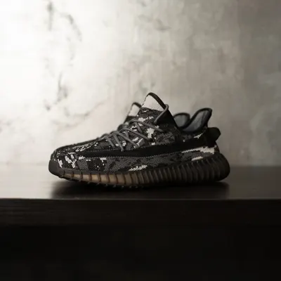 Sneakers Barbati Yeezy Sply-350 Camo Gray-Black Streetwear Abyz15(101-2) (mărime: 45)