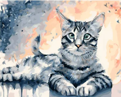 Desen de numere Newart - W5621, 40 x 50 cm