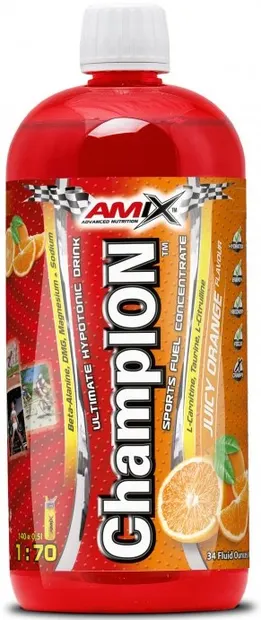 Champion Sports Fuel, portocală, 1000 ml, Amix