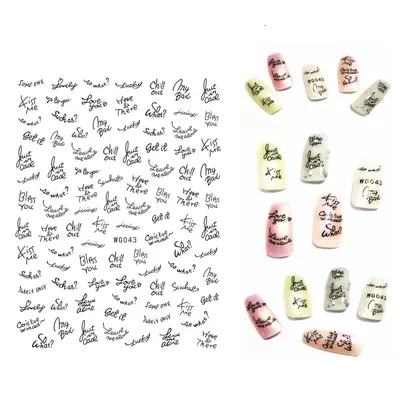Sticker Unghii - WG043