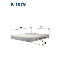 Filtru, aer habitaclu FILTRON K 1079