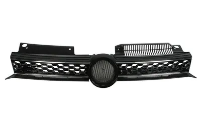 Grila radiator GTD, crom/negru potrivit VW GOLF 6 1.2-Electric 2008-2016