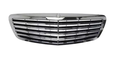 Grila fata potrivit MERCEDES Clasa S W221 2005-2010 - negru/crom
