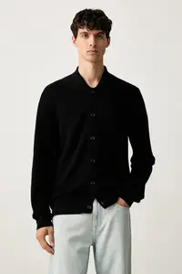 BOSS cardigan pentru bărbați cu lână C-Laconico
