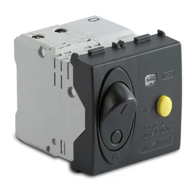Intrerupator automat diferential magnetotermic 1P+NC16A, 3000A, gri