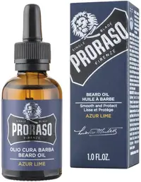 Proraso Azur Lime Ulei de barbă hrănitor, 30 ml