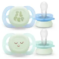 Philips Avent Ultrastart Day&Night SCF075/18 0-2 m suzetă Boy 2 buc