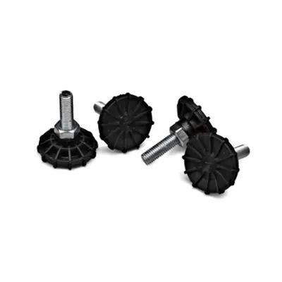 Set de nivel pentru dulapuri DT, 1 set= 4 picioare, M10