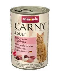 ANIMONDA Carny Adult curcan, pui și creveți 400 gr