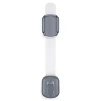 Set 6 sigurante pentru copii Ricokids Gri multifunctionale ,utilizare multipla, instalare cu adeziv 3M, 19x3.4 cm