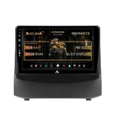 Navigatie Ford Fiesta (2009-2012), Android, A-Octacore 4GB RAM + 64GB ROM, 9 Inch - AD-BGA9004+AD-BGRKIT131-0912