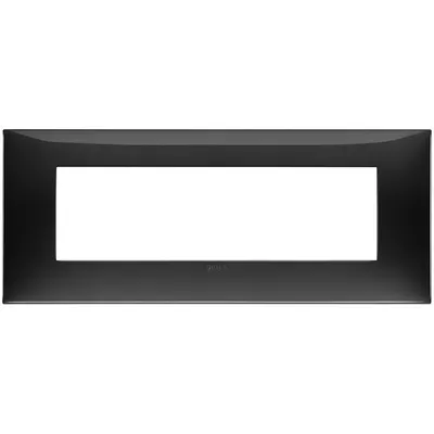 Rama 7 module Vimar Neve Up 09677.04, plastic Glossy negru