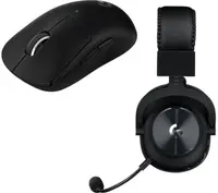 Căști și mouse gaming Logitech - PRO X, wireless , negru