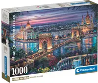 Puzzle Clementoni de 1000 piese - Luminile Dunării