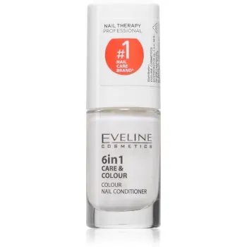 Eveline Cosmetics Nail Therapy Care & Colour balsam pentru unghii 6 in 1