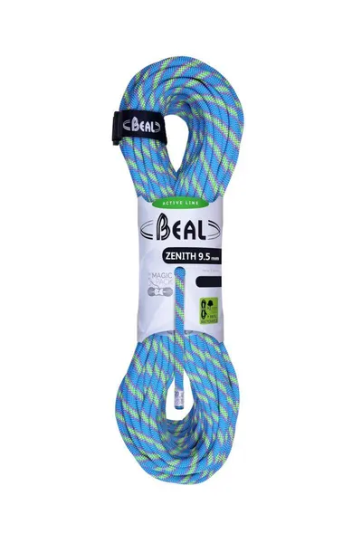 Corde Beal Zenith 9,5 mm 60 m bleu