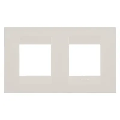 Placa ornament CProiector HORUS GEO International - IN TECHNOPOLYMER - 2+2 modul HORIZONTAL - IVORY - CProiector HORUS