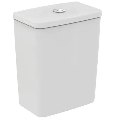 Rezervor vas wc Ideal Standard Connect Air Cube alb lucios cu alimentare inferioara