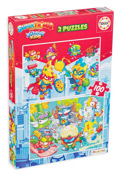 Puzzle Educa din 2 x 100 de piese - Lucruri minunate