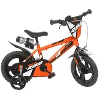 Bicicleta copii 3-5 ani, 12 inch, Portocaliu, Dino Bikes DB412UL26R88