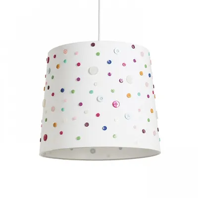 DELISA 35/30 shade alb buttons max. 28W