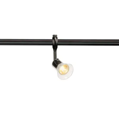 Iluminat decorativ pe sina, Anila Melodii GU10, negru