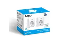 TP-Link MINI SMART WI-FI SOCKET TAPO P110(2-PACK), Protocol: IEEE 802.11b/g/n, Bluetooth 4.2 (doar pentru onboarding), 2.4 GHz,