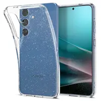 Husă Spigen - Glitter Liquid Crystal, Galaxy S25, transparent