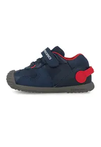 Pantofi cu velcro - Rosu/Bleumarin
