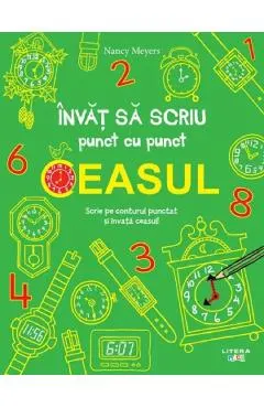 Invat sa scriu punct cu punct. Ceasul
