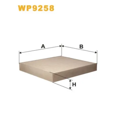 Filtru, aer habitaclu WIX FILTERS WP9258