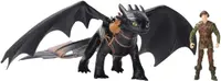 Set figurine DreamWorks Dragons - How to Train Your Dragon, Toothless and Hiccup