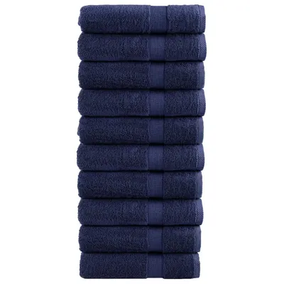 Gossi prosoape de dus premium solund 10buc bleumarin 70x140cm 600 gsm