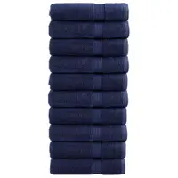 Gossi prosoape de dus premium solund 10buc bleumarin 70x140cm 600 gsm