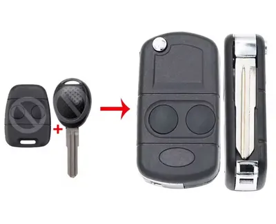 Carcasa Cheie Auto tip Briceag compatibila cu Land Rover Freelander, Transformare din Cheia Normala