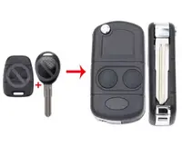 Carcasa Cheie Auto tip Briceag compatibila cu Land Rover Freelander, Transformare din Cheia Normala