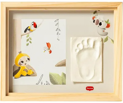 Ramă pentru amprentă și fotografie Tiny Love - Pure Frame