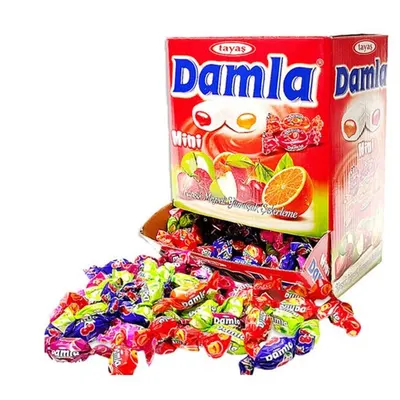 Caramele mini cu aroma de fructe Damla 2 kg Engros