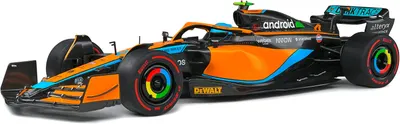 Model de colecție SOLIDO Curse: Mașini - McLaren MCL36 L.Norris Orange Emilia Romagna GP (2022)