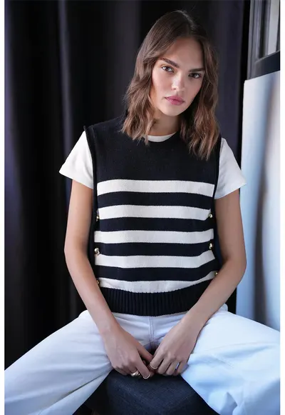 Pulover dama negru - One Size