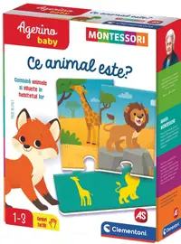 Set educațional Clementoni Agerino - Ce animal este